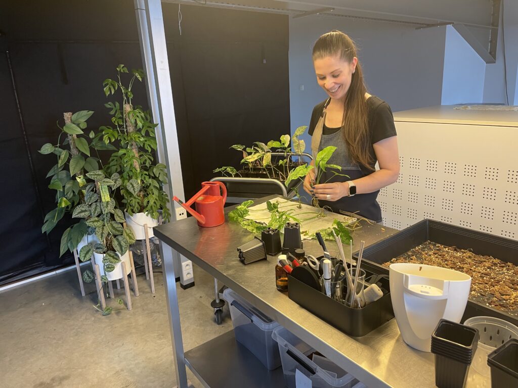 Annelies-aan-het-verpotten